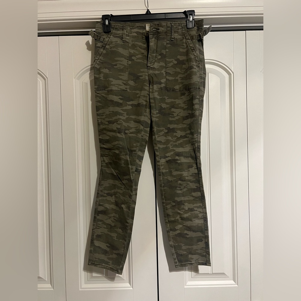 Anthropologie Hei Hei Camouflage Print Pants